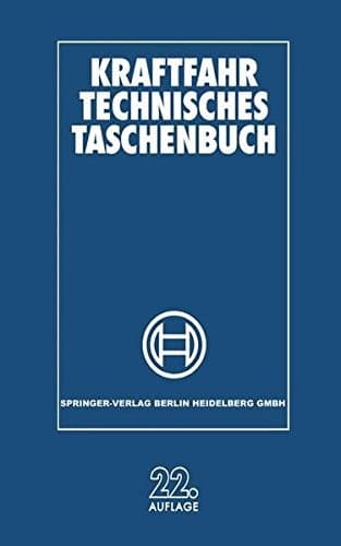 Cover image for Kraftfahr Technisches Taschenbuch