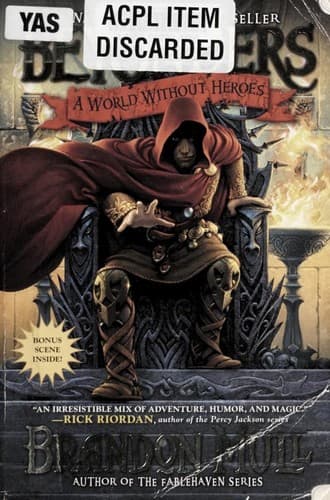 Cover image for A world without heroes