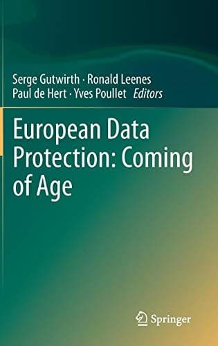 Cover image for European Data Protection