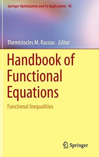 Cover image for Handbook of Functional Equations