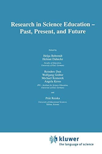 Cover image for Research in Science Education - Past, Present, and Future