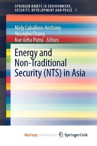 Cover image for Energy and Non-Traditional Security  in Asia