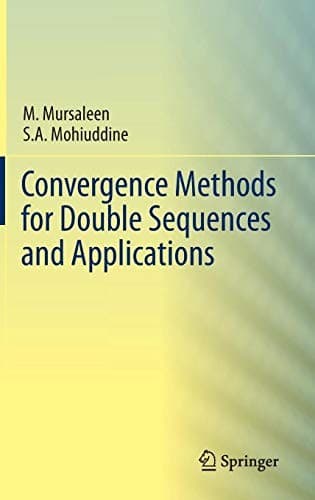 Cover image for Convergence Methods for Double Sequences and Applications
