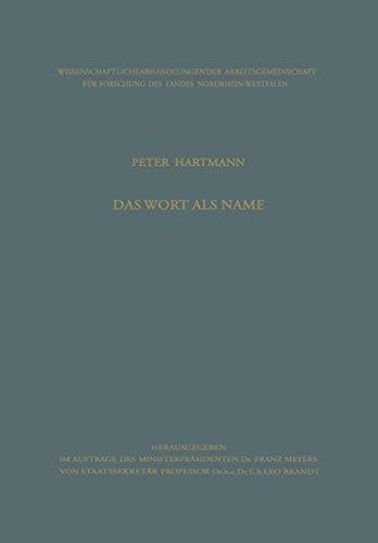 Das Wort als Name