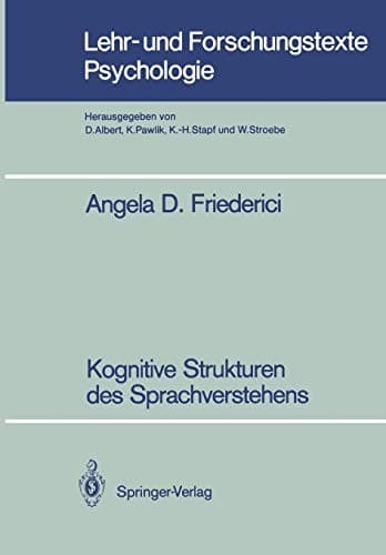 Cover image for Kognitive Strukturen des Sprachverstehens