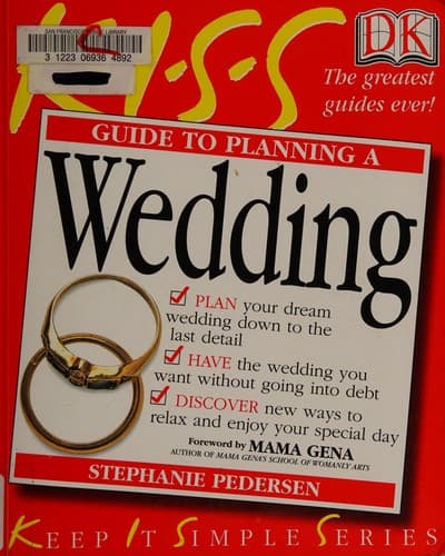 Cover image for KISS guide to planning a wedding