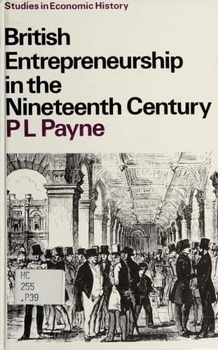 Cover image for British entrepreneurship in the nineteenth century