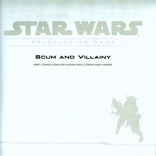 Cover image for Scum and Villainy