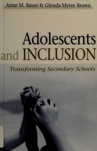 Cover image for Adolescents and inclusion