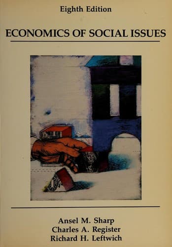 Cover image for Economics of social issues