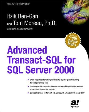 Cover image for Advanced Transact-SQL for SQL Server 2000