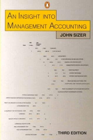 Cover image for An Insight into Management Accounting (Penguin Business)