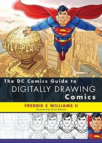 Cover image for The DC Comics Guide to Digitally Drawing Comics