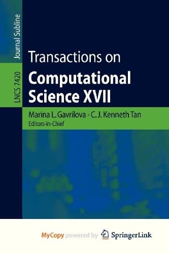 Cover image for Transactions on Computational Science XVII