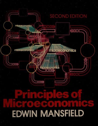 Cover image for Principles of microeconomics