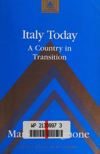 Cover image for Italy today