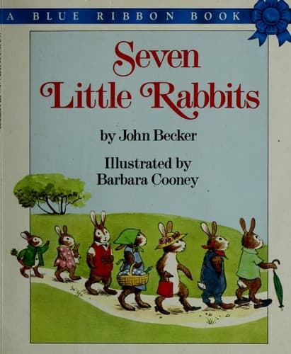 Cover image for Seven Little Rabbits