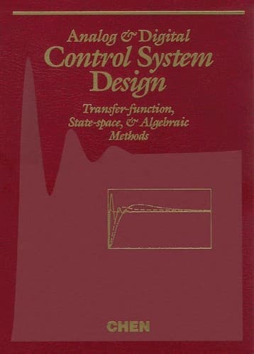 Cover image for Analog and digital control system design