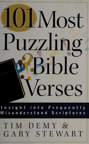 Cover image for 101 most puzzling Bible verses