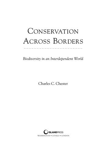 Cover image for Conservation across borders