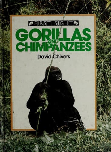 Cover image for Gorillas and chimpanzees