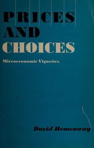 Cover image for Prices and choices