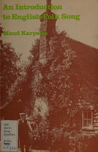 Cover image for An introduction to English folk song.