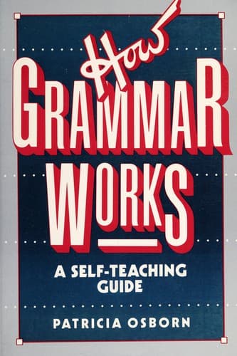 Cover image for How grammar works