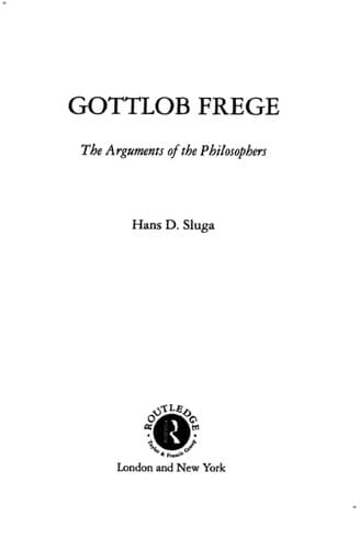 Cover image for Gottlob Frege