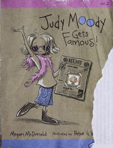 Cover image for Judy Moody gets famous!