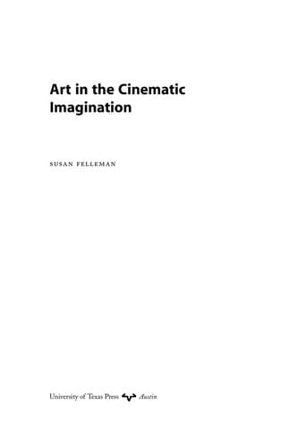 Cover image for Art in the cinematic imagination