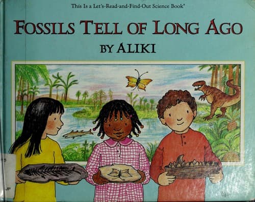 Cover image for Fossils tell of long ago
