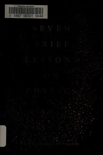 Cover image for Seven brief lessons on physics