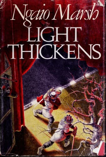 Cover image for Light thickens