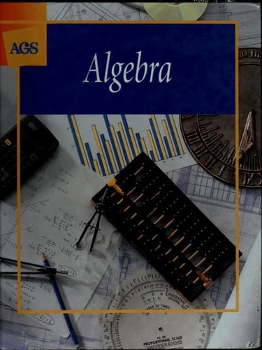 Cover image for Algebra