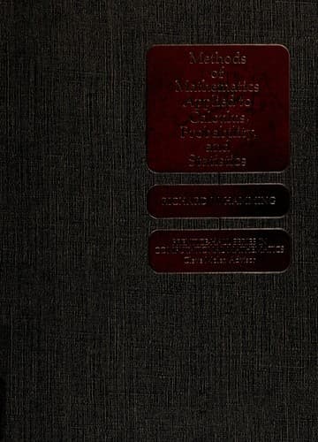 Cover image for Methods of mathematics applied to calculus, probability, and statistics
