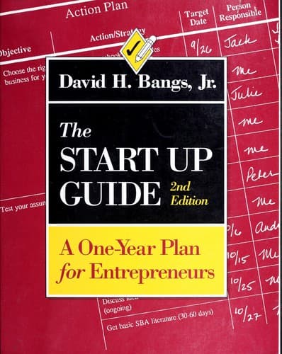 Cover image for The start up guide