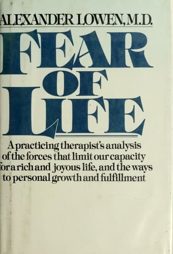 Cover image for Fear of life