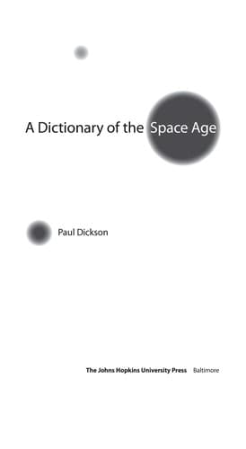 Cover image for A dictionary of the space age