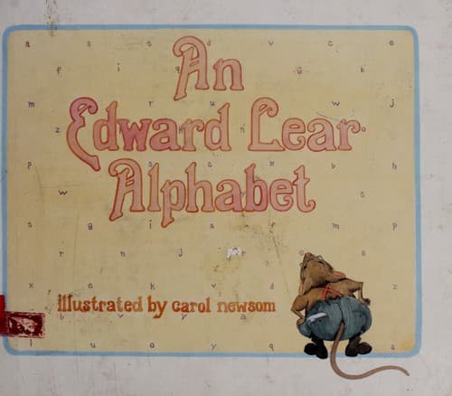 Cover image for An Edward Lear alphabet
