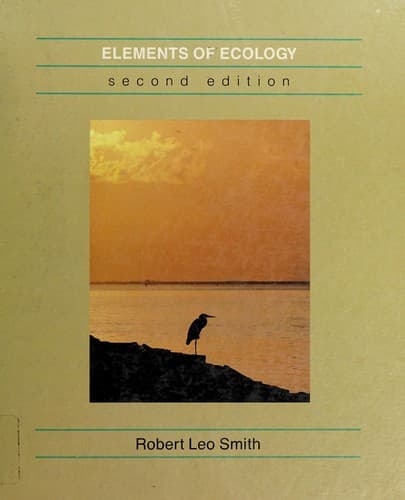 Cover image for Elements of ecology