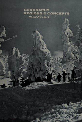 Cover image for Geography: regions & concepts