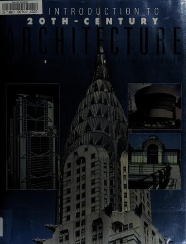 Cover image for An introduction to 20th-century architecture