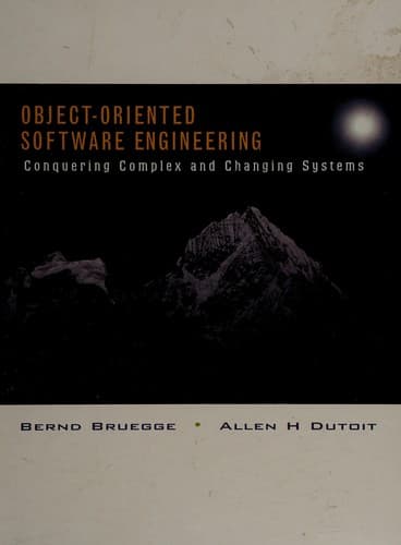 Cover image for Object-oriented software engineering