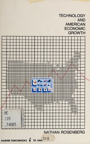 Cover image for Technology and American economic growth.