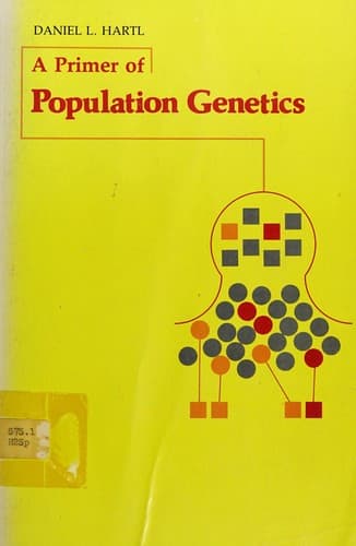 Cover image for A primer of population genetics