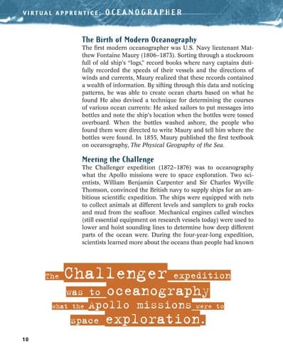 Cover image for Virtual apprentice. Oceanographer