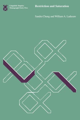 Cover image for Restriction and saturation