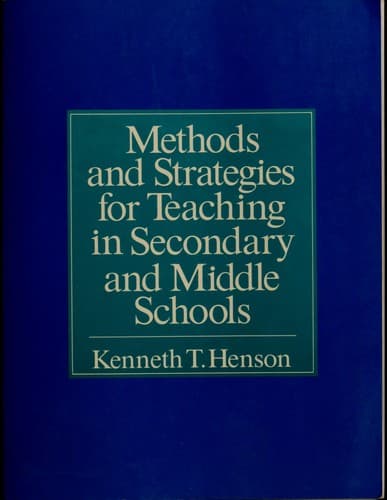 Cover image for Methods and strategies for teaching in secondary and middle schools