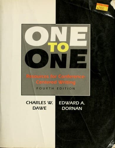 Cover image for One to one